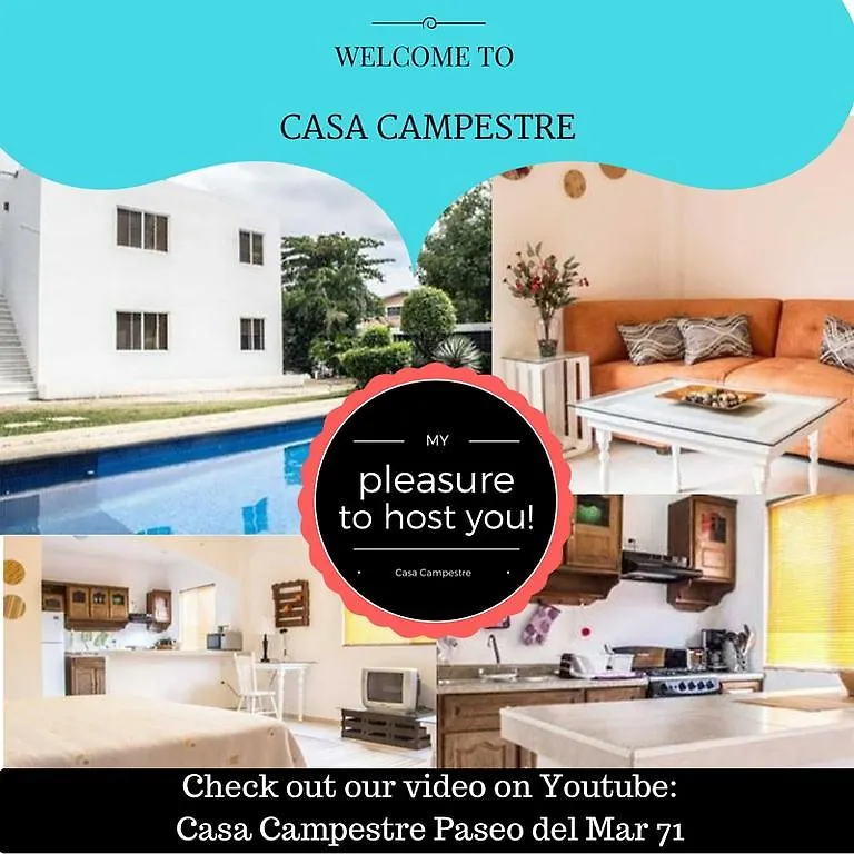 Casa Campestre Apartment Cancun 0*,